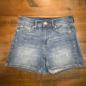 Banana Republic Womens Denim Jean Shorts‎ Blue Wash Casual Summer Size 26/2